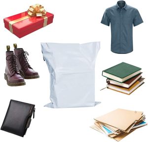 Sobres de Envío Ecológicos Personalizados Blancos y Negros, Bolsas de Plástico para Envíos Express - Product Image 3