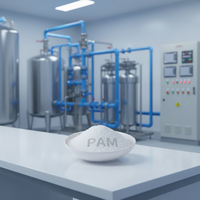 Polyacrylamide de qualité industrielle OEM, floculant viscosifiant, produits chimiques, matières premières, poudre de PAM
