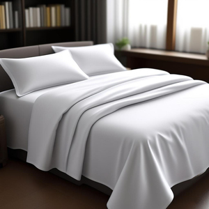 Juego de Ropa de Cama King de 4 Piezas de Calidad Hotelera, Microfibra Cepillada Comercial Resistente a las Arrugas, Incluye <span class=keywords><strong>Funda</strong></span> Nórdica y Fundas de Almohada - Product Image 1