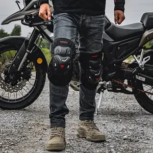 MOTOWOLF 모든 계절에 적합한 고도로 보호되는 오토바이 무릎 및 팔꿈치 패드
