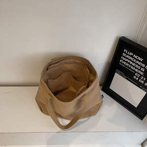 Nouveau sac à main tendance pour femmes, sac à bandoulière en toile grande capacité, sac fourre-tout tendance pour femmes - Product Image 5