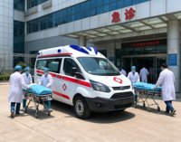 Nueva Ambulancia Diésel Transit con Transmisión Automática, Emisión EURO 5, Tipo de Presión Negativa, Vehículo de Rescate Médico de Emergencia