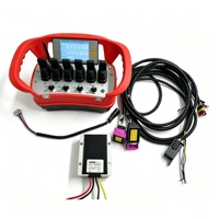 Télécommande sans fil 6Joystick avec écran LCD, spéciale pour les vannes hydrauliques Danfoss