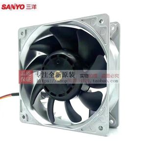 Ventilador de refrigeración con marco metálico Sanyo 9SG1212P1G06 12Cm 12V 4A para servidor - Product Image 2