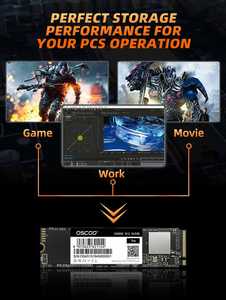 工厂批发M.2 pcie 3.0 x4固态硬盘1TB 2TB速度高达3500mb/s新趋势 - Product Image 5