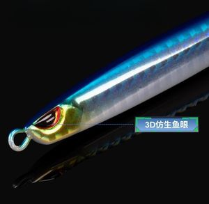 Cebo de Pesca de Mar luminoso de tiro lejano de 40G y 87mm, placa de hierro para hundimiento rápido en <span class=keywords><strong>el</strong></span> lago, río, corriente para caballa, rebanada de mar, <span class=keywords><strong>gato</strong></span> - Product Image 6