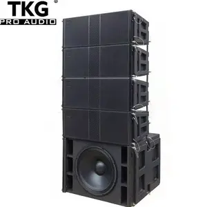 TKG M210 680w dual 10 inch empty speaker sound system line array