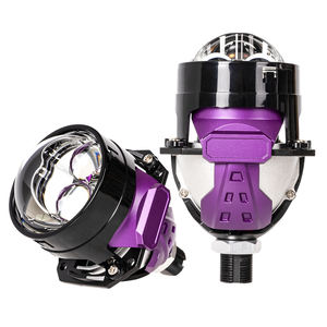 Module de rénovation de phare de projecteur de 2,5 pouces, mini Bi LED, ligne de coupure nette, <span class=keywords><strong>blanc</strong></span> brillant, mise à niveau de voiture - Product Image 1