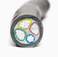 Großhandel Aluminium-Elektrokabel 0,6/1kV 4-adrig 25mm 70mm 120mm VV/VLV Armiertes Kabel für Elektrosysteme