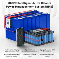 JK-BD4A20S4P Smart BMS 4-20S (24V-72V) 40A 0.4A Active Balance LiFePO4/Li-ion/LTO Sistem Manajemen Baterai OEM Energi PCBA 2 OZ Tembaga