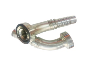 Accesorios de manguera hidráulica de fábrica Baoling, accesorios de manguera hidráulica recta de crimpado métrico, dimensiones - Product Image 4