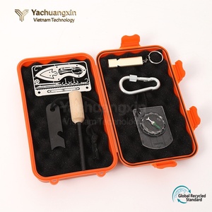 Juego de 3 Cajas de Almacenamiento de Plástico Naranja Yachuangxin, Ecológicas con Estándar Global de Reciclaje - Product Image 2