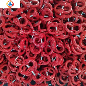 Chaîne de sécurité à verrouillage à marteau pour l'industrie lourde, 5/16'', maillon de connexion en alliage, revêtement en poudre, emballage en boîte, limite de charge de 4400 lb - Product Image 5