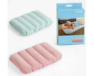 <span class=keywords><strong>INTEX</strong></span> 68676 utilisation extérieure et intérieure haute qualité enfants dormir PVC coloré Camping gonflable <span class=keywords><strong>voyage</strong></span> flocage <span class=keywords><strong>oreiller</strong></span> d'air - Product Image 4