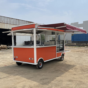 Carrito de Comida Móvil Eléctrico para Pasteles, Tartas, Postres, Hamburguesas, Sándwiches y Hot Dogs, Venta Directa de Fábrica - Product Image 6