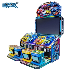 Machine de jeu de course de voiture d'arcade de simulateur vitesse dérive <span class=keywords><strong>4</strong></span> joueurs Mech machine de course de voiture volante pour centre de jeu intérieur - Product Image 2