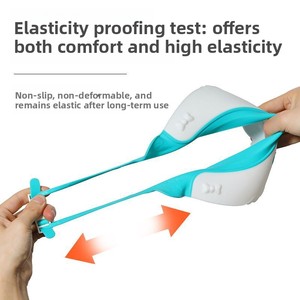 Bonnet <span class=keywords><strong>de</strong></span> <span class=keywords><strong>bain</strong></span> imperméable pour <span class=keywords><strong>bébé</strong></span> avec protection des oreilles en silicone – Indispensable pour le <span class=keywords><strong>bain</strong></span> <span class=keywords><strong>de</strong></span> <span class=keywords><strong>bébé</strong></span>, garde l'eau à distance - Product Image 3