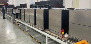 Écran tactile réfrigérateur américain congélateur réfrigérateur 145L tiroir doublure réfrigérateur moteur à courant continu - Product Image 4