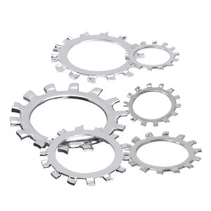 Din6797 stainless steel plain serrated locking washer with internal teeth - Product Image 5