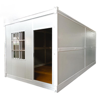 Casa Contenedor Plegable Prefabricada de Panel Sándwich de 20 y 40 pies, Oficina, Mini Casa Móvil, Hospital Modular, Tienda, Escuela, Centro Comercial, Diseño Moderno