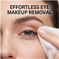 Lingettes démaquillantes premium au PDRN et ADN de saumon, lingettes nettoyantes pour le visage à marque privée, lingettes cosmétiques 100 % biodégradables à marque privée