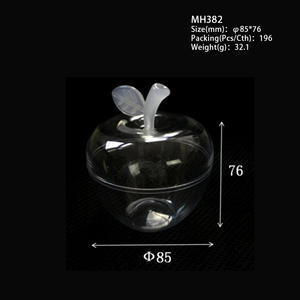 Giáng sinh cứng dùng một lần nhựa Mousse Apple ly rõ ràng <span class=keywords><strong>Fancy</strong></span> món tráng miệng <span class=keywords><strong>container</strong></span> với màu hồng Vàng Vàng Màu Đỏ - Product Image 6