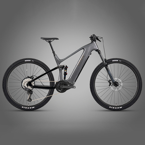 Bicicleta de Montaña 29er EM10 de Fibra de Carbono con Suspensión Completa, Motor Central M560 de 500W 48V y 12 Velocidades, Bicicleta Eléctrica para Adultos - Product Image 2