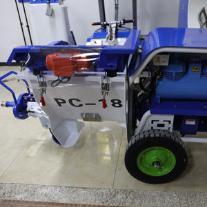 Máquina de pulverización de yeso de cemento Derutu PC 16 de alta eficiencia para trabajos de enyesado - Product Image 1