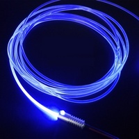 Kit de source lumineuse LED à fibre optique mini pour la décoration d'ambiance intérieure de voiture, éclairage ciel étoilé automatique