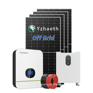 Nuevo Sistema Solar Híbrido de 32kW para Techos, Sistema Completo de Paneles Solares con Almacenamiento de Energía en Baterías de 20kW para Viviendas - Product Image 1