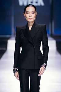 เสื้อเบลเซอร์สตรีแบบเวียดนามมีคุณภาพดี24/7การบริการลูกค้าจากผู้ผลิตเสื้อผ้าได้รับการยอมรับบริการ OEM ODM - Product Image 2