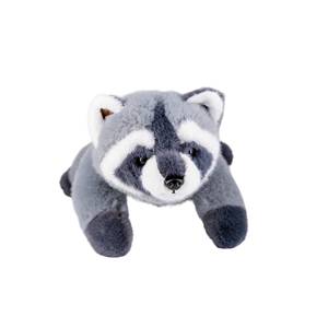 Peluche de mapache de algodón orgánico para cumpleaños, novedad en juguetes de peluche de mapache personalizados - Product Image 4
