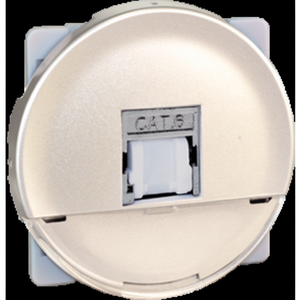 COMETE Grade1 Titanio Blindado RJ45 Socket Cat.6 FTP (TV) Premium Cables y Cables - Product Image 1