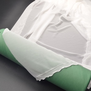 8013 # 나일론 투명 니트 그물 메쉬 부드러운 흰색 웨딩 가운 드레스 베일 환상 얇은 명주 그물 롤 Tul - Product Image 2