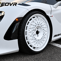 Rines EVOR Forjados en Cromo 5x114.3 5x130 5x12 con Diseño de Rayos de 15 16 18 19 20 22 23 Pulgadas para Autos de Lujo AUDI y Tesla