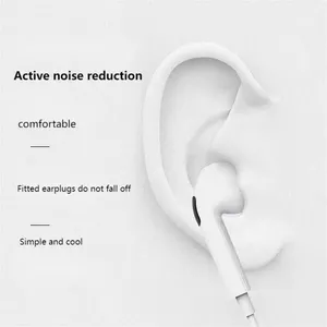Écouteurs intra-auriculaires filaires Type-C avec microphone et contrôle du volume, écouteurs filaires Type C pour la troisième génération d'écouteurs filaires - Product Image 4