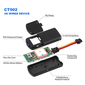 Fornitura diretta in fabbrica lungo archiviazione di dati a lunga durata Asset Tracking WiFi <span class=keywords><strong>PC</strong></span> compatibile GPS auto Tracker macchine agricole - Product Image 6
