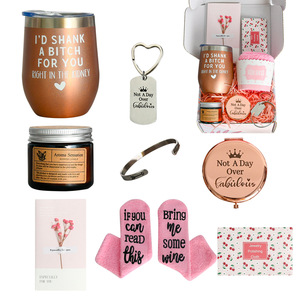 Fidanzata di san valentino di lusso signore, Set di cesti <span class=keywords><strong>regalo</strong></span> carta <span class=keywords><strong>regalo</strong></span> vino Tumbler candele collana relax Spa Set <span class=keywords><strong>regalo</strong></span> donna - Product Image 2