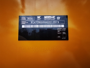 Cargadora de Ruedas CAT 966H Usada - Motor C11 ACERT - Cumple con las Normas CE - Product Image 5