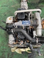 Moteur diesel 4JB1T 2.8L d'occasion en promotion, bloc long professionnel pour pick-up Isuzu