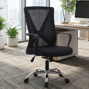 Échantillon Gratuit - Chaise de Bureau Ergonomique Pivotante en Maille, Design Personnalisé, Innovante, pour Visiteur, Ordinateur, avec Dossier, pour le Bureau - Product Image 1