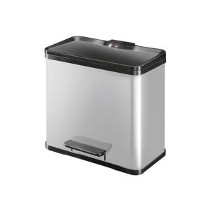 Poubelle de cuisine HAILO Pedal Waste Separator ko Duo Plus L 30L avec couvercle et ouverture à pédale pour une utilisation facile - Product Image 1