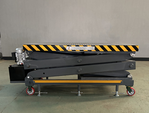 Plataforma Elevadora de Tijera Móvil Vertical de Acero Industrial, Mesa de Trabajo Hidráulica para Fábrica y Almacén - Product Image 3