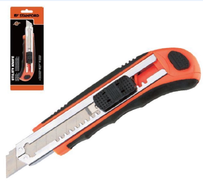 Хит продаж, портативный ручной инструмент, нож 18 мм с 8 лезвиями