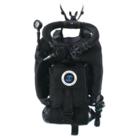 Équipement de plongée sous-marine de sécurité haute performance, étanche, portable, flottant, en caoutchouc PVC CCR, avec système de respiration autonome (rebreather) pour la marine