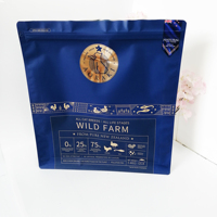 Sac à fond plat de qualité alimentaire 100% avec fermeture éclair, imprimé personnalisé, sachets de thé en poudre Morinaga, Pack de café avec Valve, pochette
