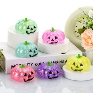 Juguetes blandos de calabaza con maltosa GL para fiestas de Halloween, bolas de calabaza de azúcar para apretar, recuerdos de fiesta, juguetes sensoriales antiestrés - Product Image 5