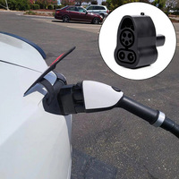 CCS1 et J1772 Combo Chargeur Rapide Connecteur Tesla 80A AC 300A 250KW DC Chargeur Rapide 2in1 CCS1 & J1772 vers TPC Tesla EV Adaptateur
