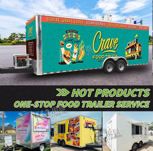 2025 Commercial Mobile Snack Trailer Wood Fire Pizza Oven Food Truck Trailer for <b>Sale</b> - Product Image 6