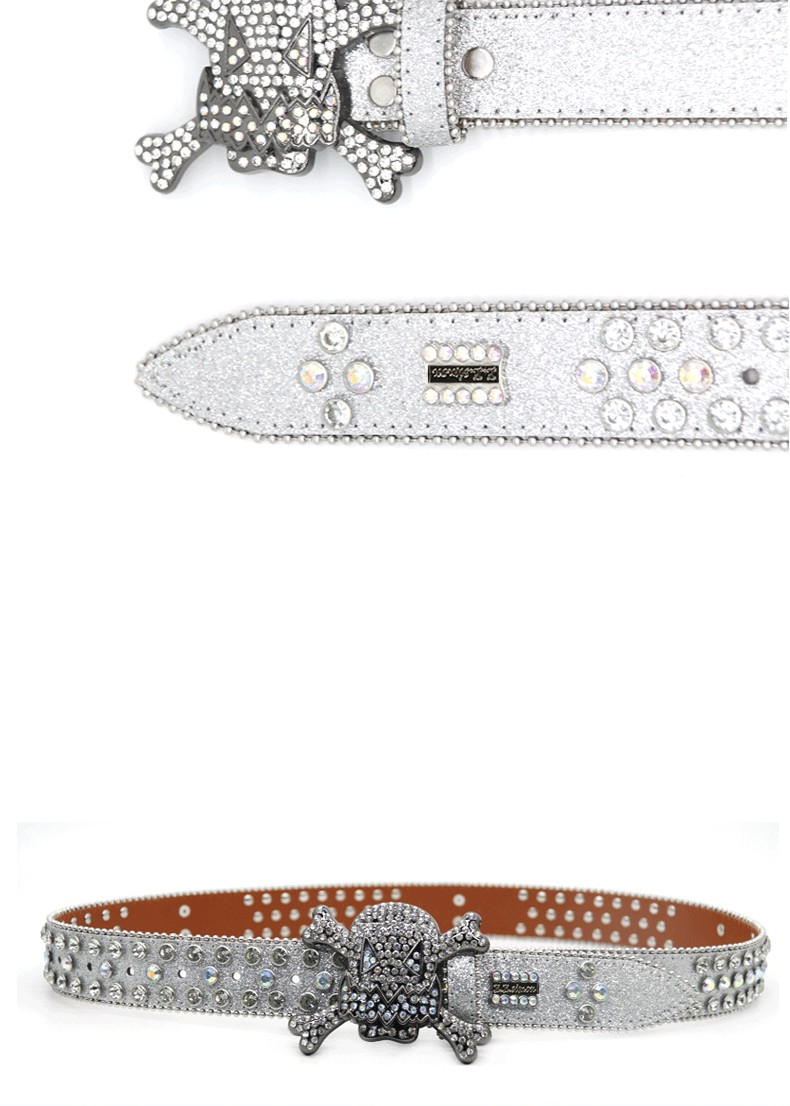 Flash Crystal Rhinestone Belt - Men's Fashion Trend
